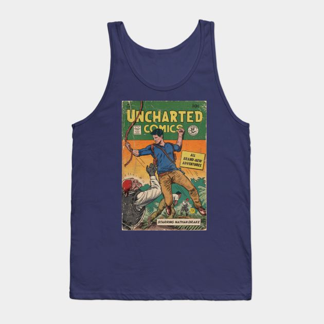 Uncharted comics fan art Tank Top by MarkScicluna